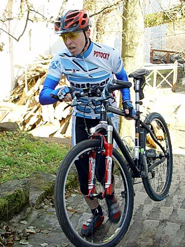 Ivo Šesták ve výběhu.