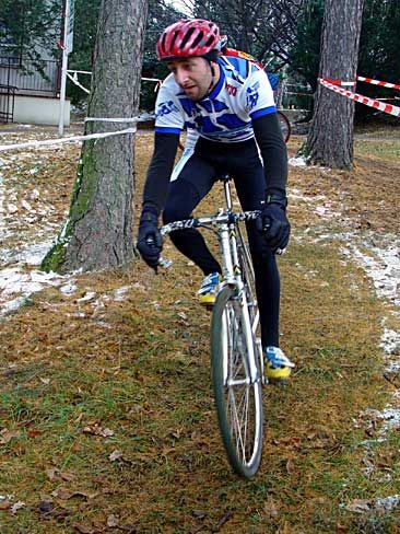 Marek Drašar na trati.