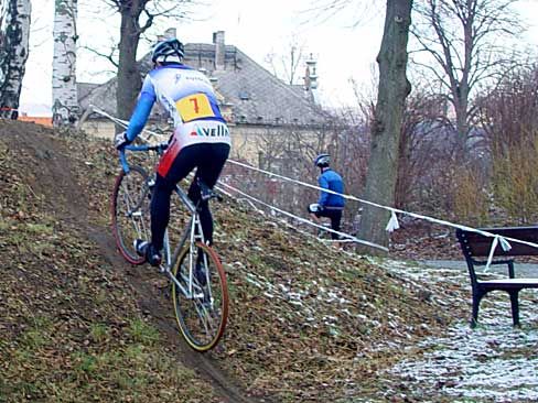 Martin Frýzl ve výjezdu.