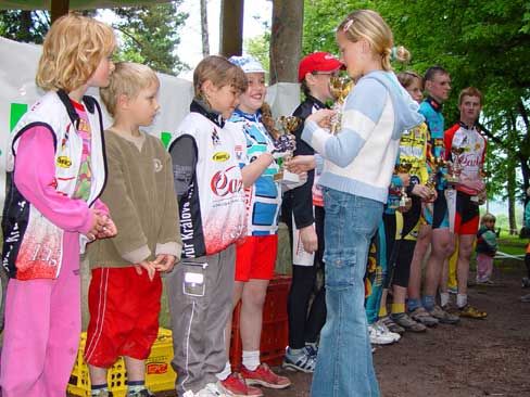 Vyhlášení nejlepšího cyklisty Dvorska