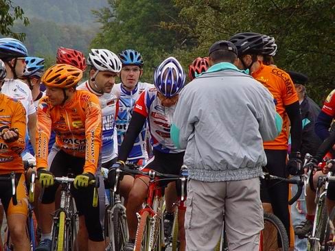 Start kategorie Masters a Muži