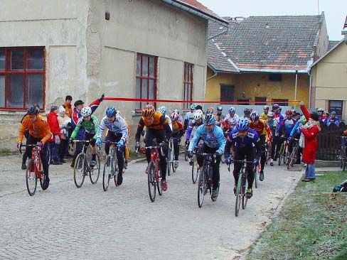 Start kategorie Masters, Elite a Junioři