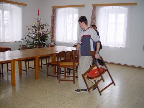 Příprava na schůzi