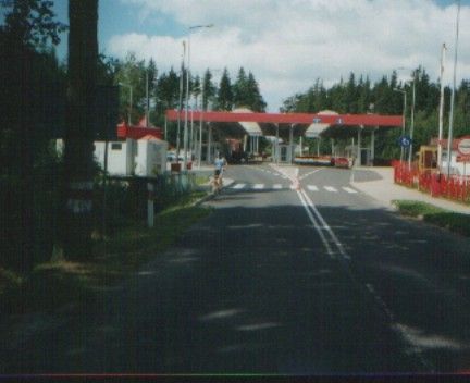 Přejezd hranic do Polska